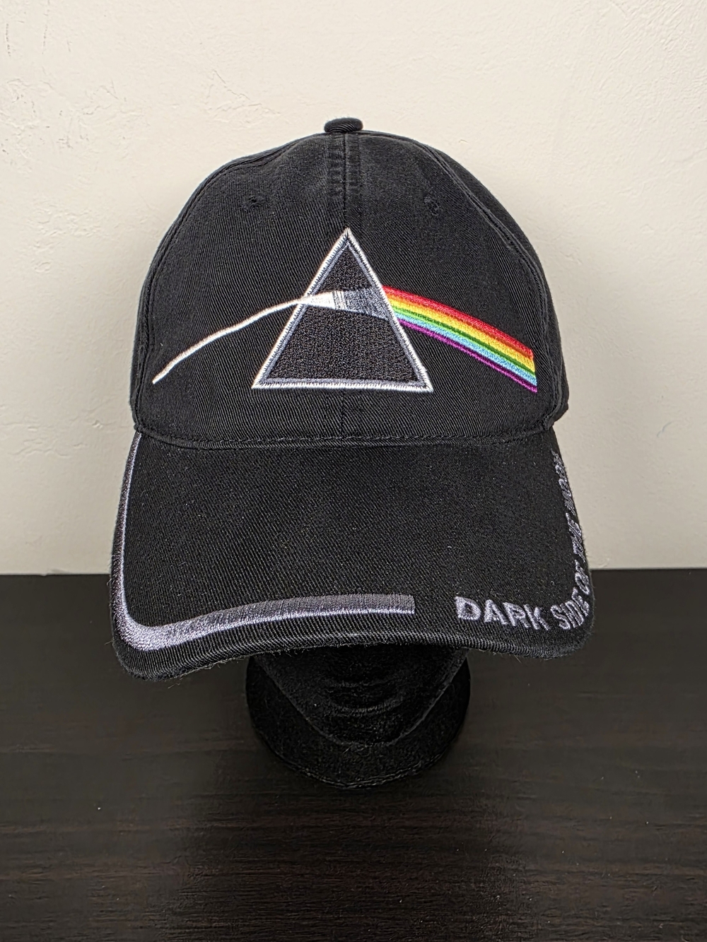 Pink Floyd Dark Side of the Moon Prism Hat Black Adjustable Cap